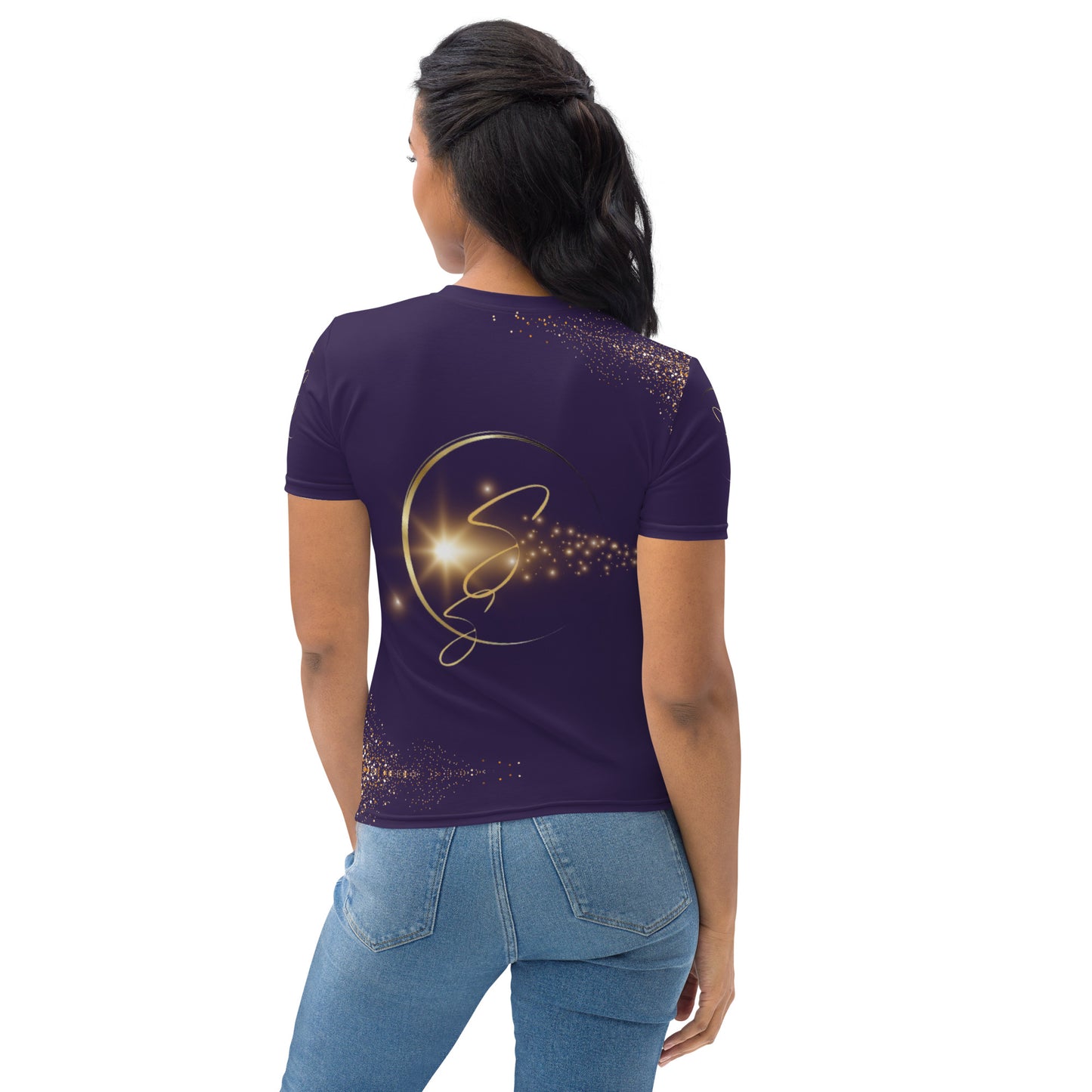 Rebel Artist Women's T-Shirt - Deep Purple