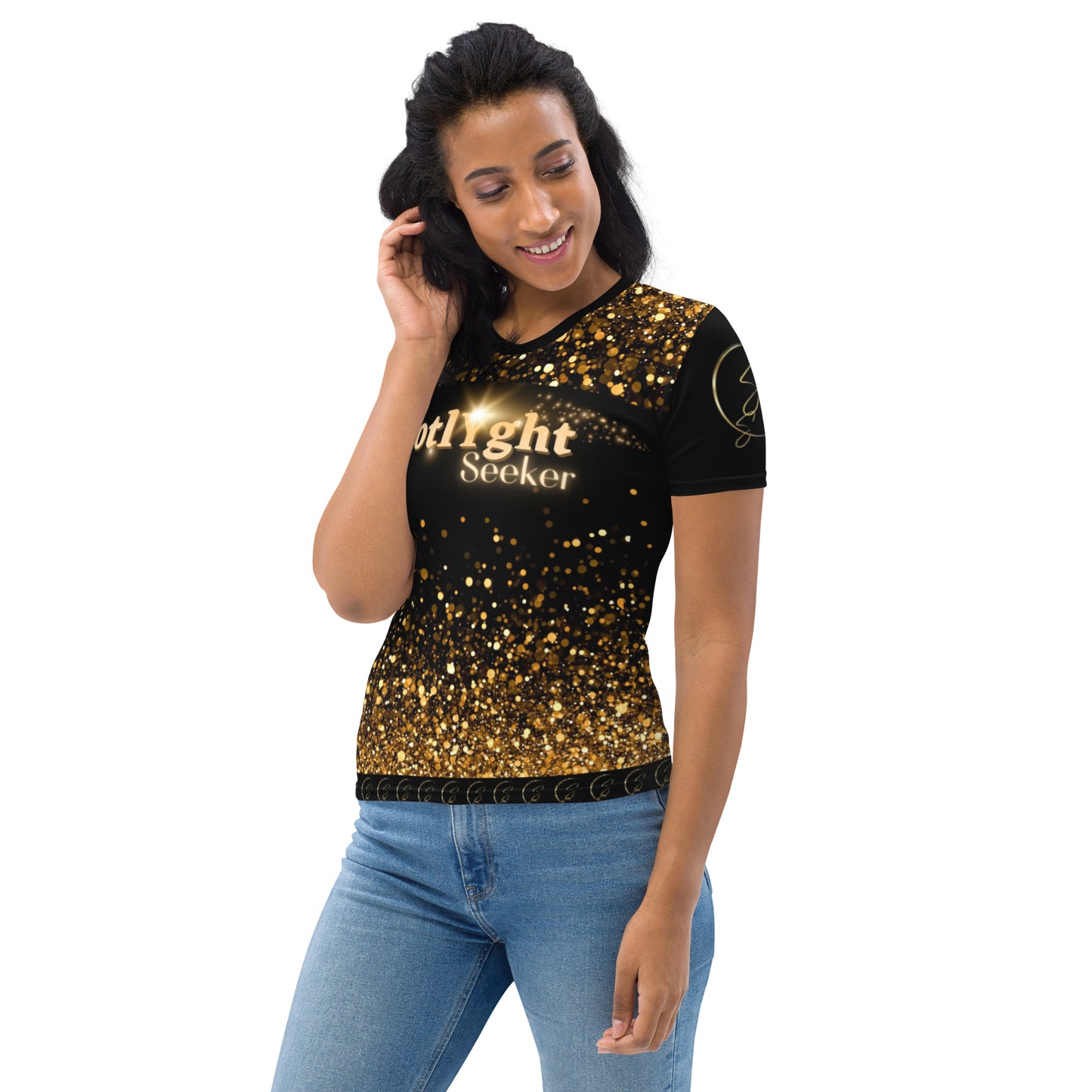 Signature SpotlYght 'N Sequin-Simulated Women's T-Shirt