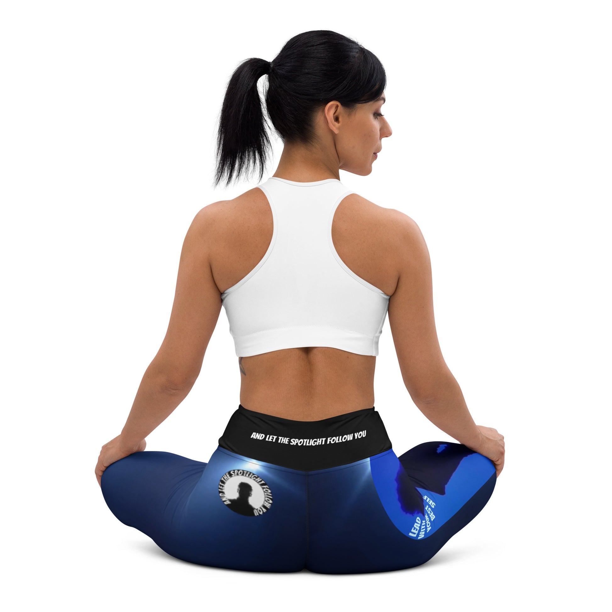 LBS Motivation Women's Yoga Leggings for the Artist who seeks the spotlight