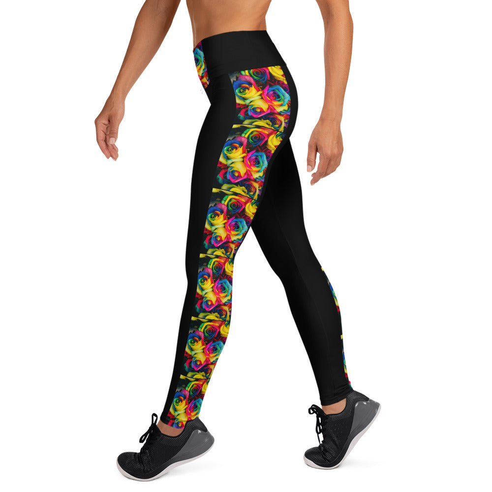 Moonlight & Roses Yoga Leggings