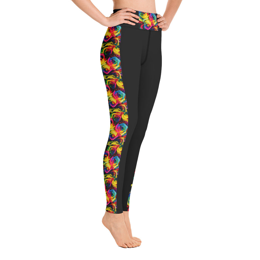 Moonlight & Roses Yoga Leggings