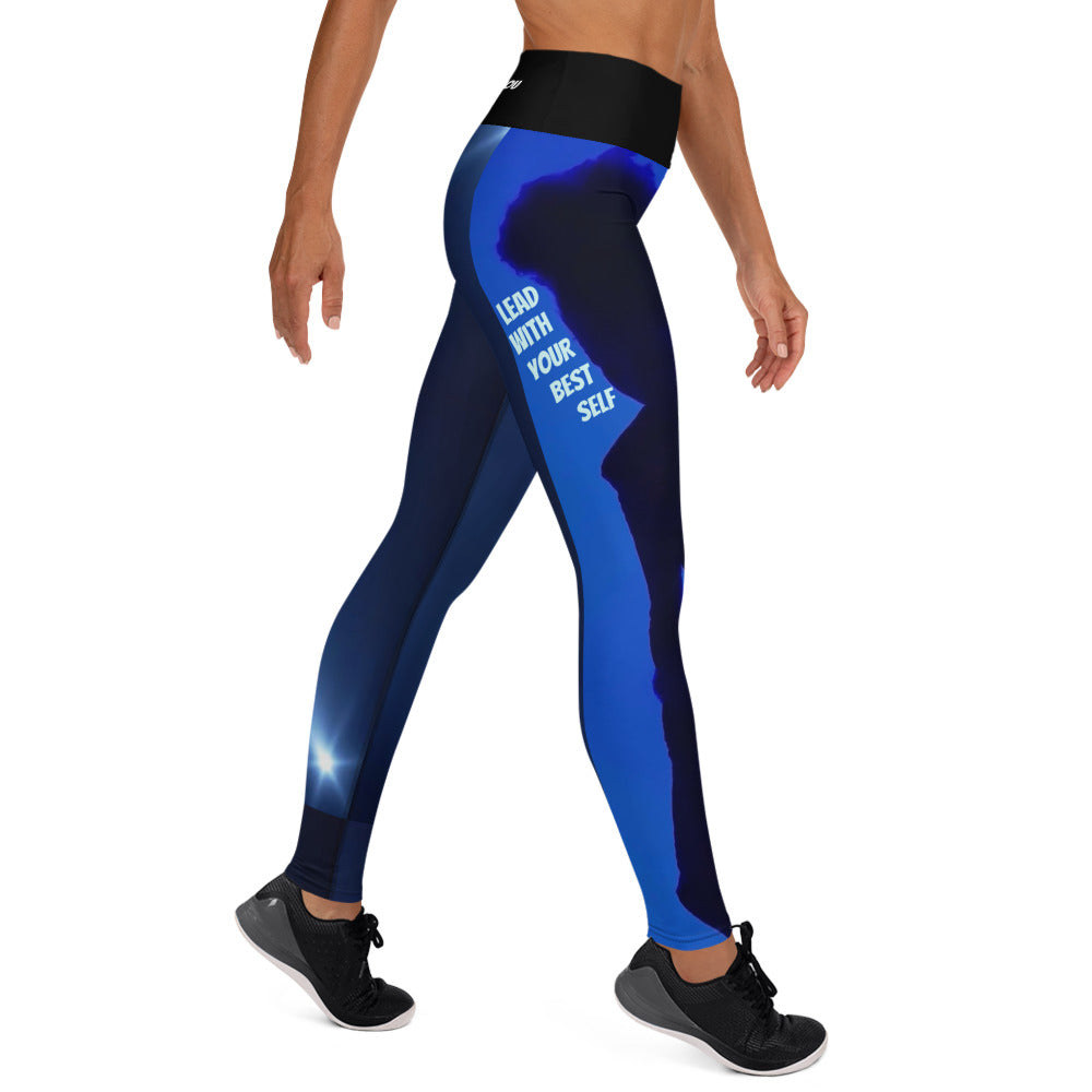 LBS Motivation Women's Yoga Leggings for the Artist who seeks the spotlight