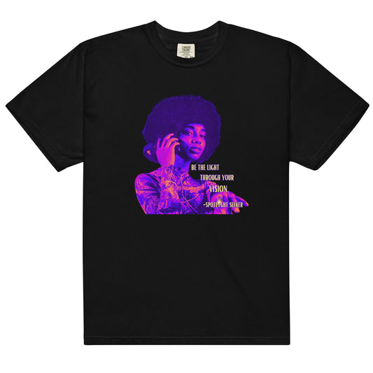 Be the Light Men’s T-Shirt - Woman Purple