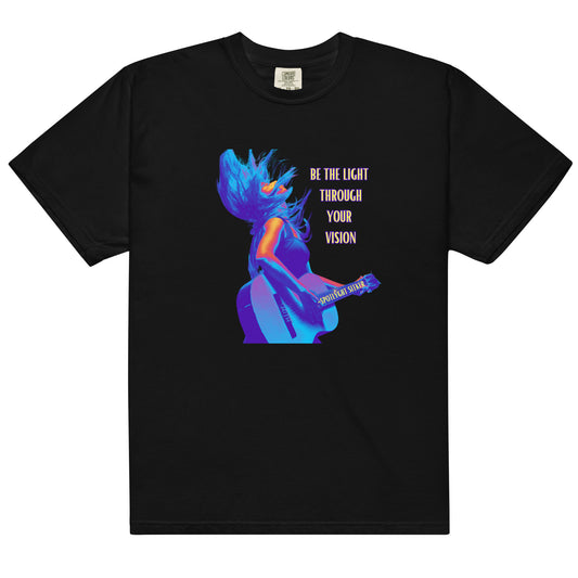 Be the Light Men’s T-Shirt - Guitar Blue