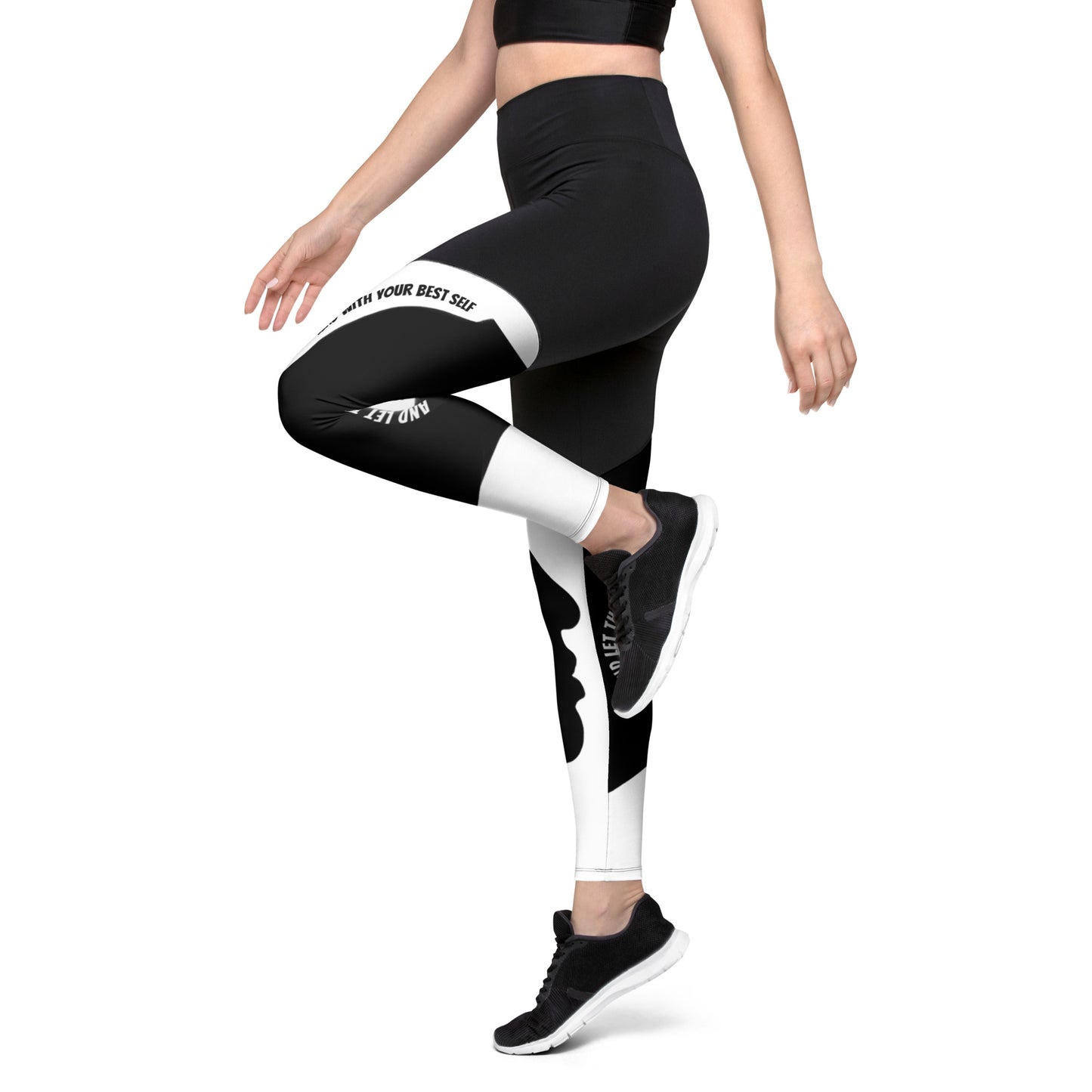 LBS Sports Leggings - White