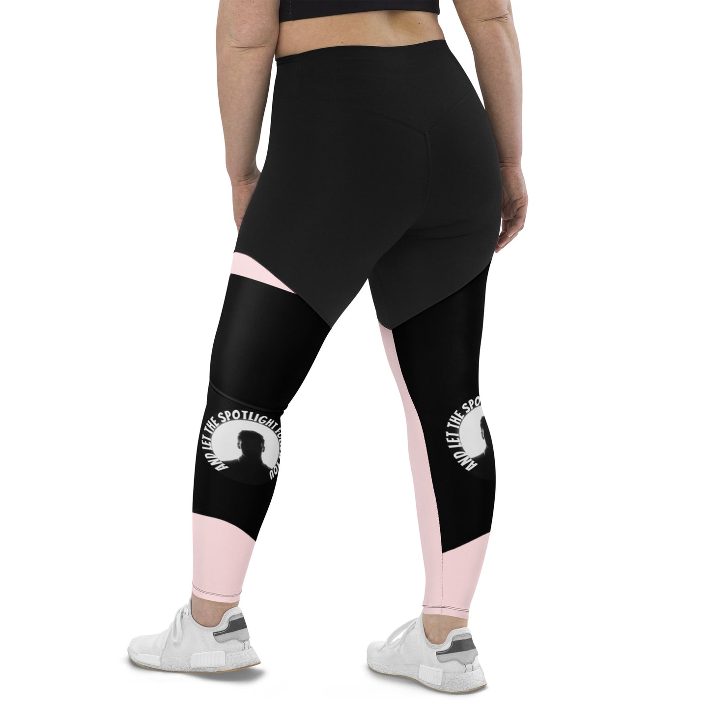 LBS Sports Leggings Plus Size - Pink