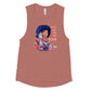 Be the Light Ladies’ Muscle Tank - Women Red